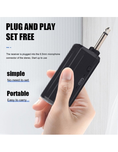 HUACAM Microfoni wireless dinamico...