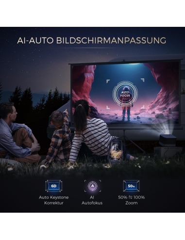 Aurzen Boom 3 Proiettore Netflix...