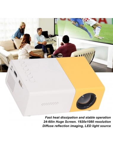 TBEST Mini Proiettore 16 9,Proiettore...