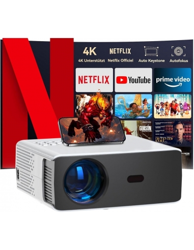 BEAMER K10 Smart Proiettore 4K [messa...