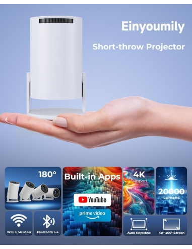 Einyoumily HY300Pro Mini Proiettore...