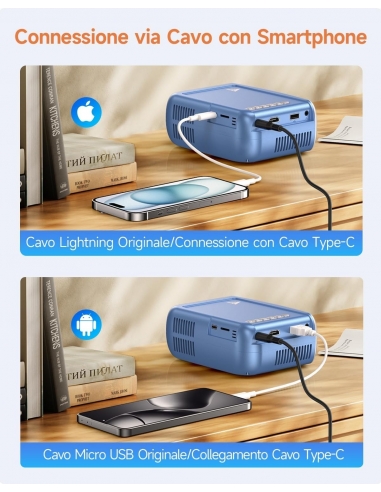 ANTMAP VF280 Mini Proiettore...