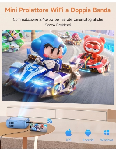 ANTMAP VF280 Mini Proiettore...