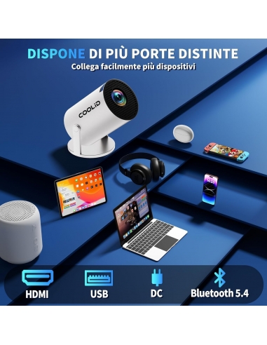 COOLID IT-C2 Mini Proiettore...