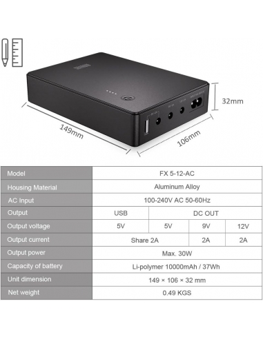 Shanqiu FX5-12Pro Gruppo di...