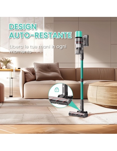 SmartAI V5 Aspirapolvere senza Fili,...