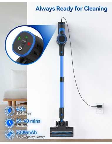 Vastorm V50 Aspirapolvere Senza Fili,...