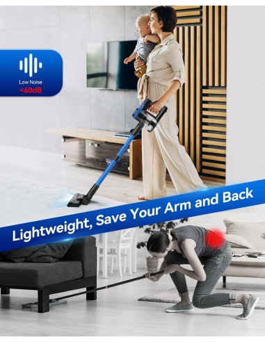 Vastorm V50 Aspirapolvere Senza Fili,...