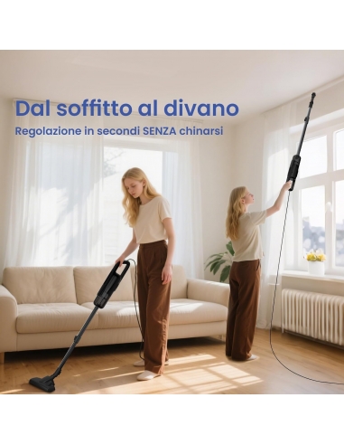 VersLife C8PRO Aspirapolvere con...