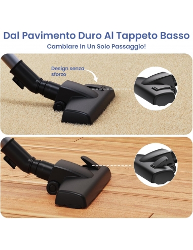 VersLife C8PRO Aspirapolvere con...