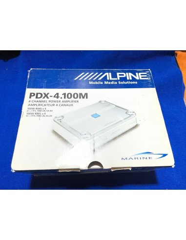 Alpine PDX-4.100M Amplificatore...
