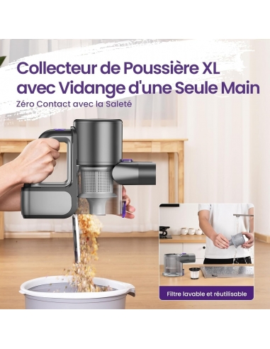 Suirviz U8 Aspirapolvere/scopa...