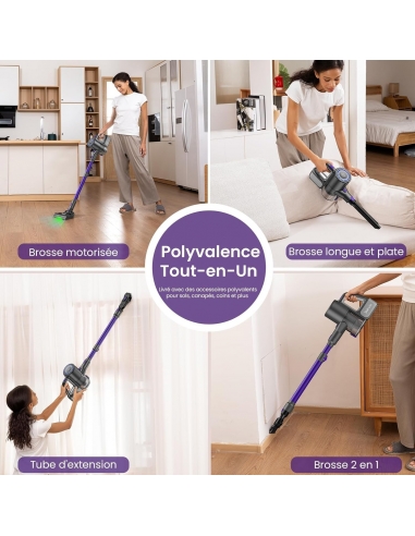 Suirviz U8 Aspirapolvere/scopa...