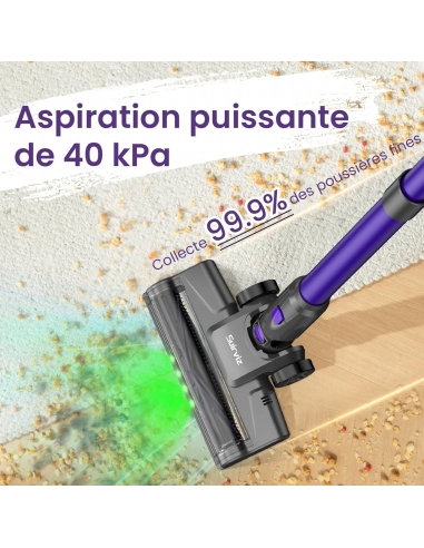 Suirviz U8 Aspirapolvere/scopa...