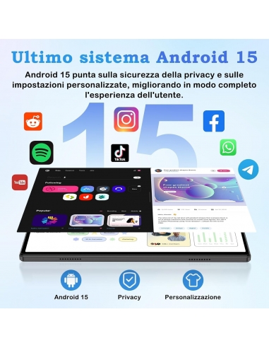 ZIOVO Z168 Tablet 10 Pollici Android...