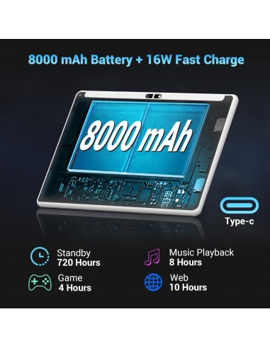 FASTWD L231 Tablet 10 Pollici Android...