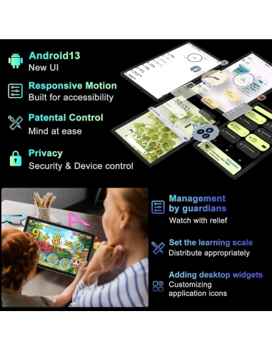 YESTEL T13 Tablet 10 Pollici Android...