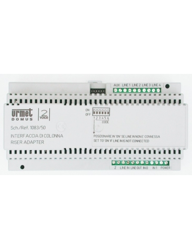 Urmet 1083/50 Interfaccia di colonna...