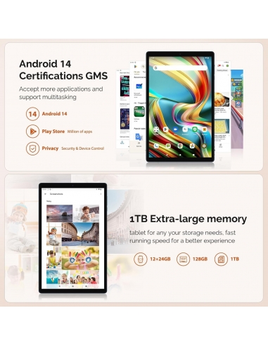 FORUSER M820 Tablet 10'' Octa-Core...