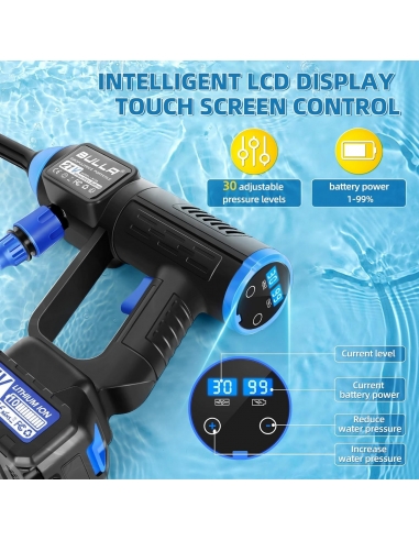 BULLA 21 V Idropulitrice a Batteria,...
