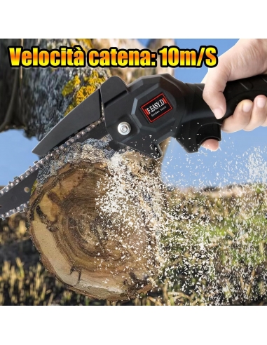 TOSUCS 21V Mini Motosega a Batteria,...