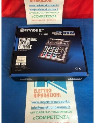 MIXER DJ 4 CH F4 MB MP3 Audio Karaoke...