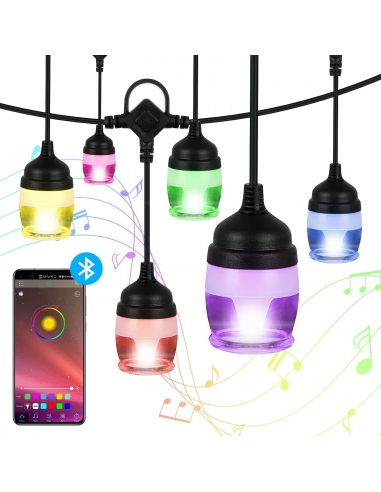 Catena Luminosa LED RGB 14M...