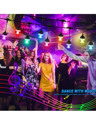 Catena Luminosa LED RGB 14M...