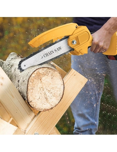 Mini Motosega a Batteria 2 x 21V...