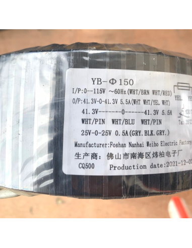 YB150 CQ500 Trasformatore Toroidale...