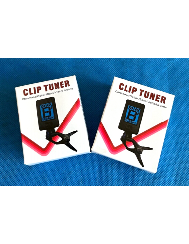2 x GBU Clip Tuner Accordatore...
