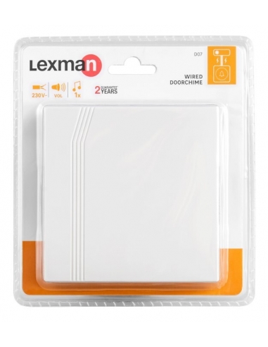 LEXMAN Campanello  in policarbonato...