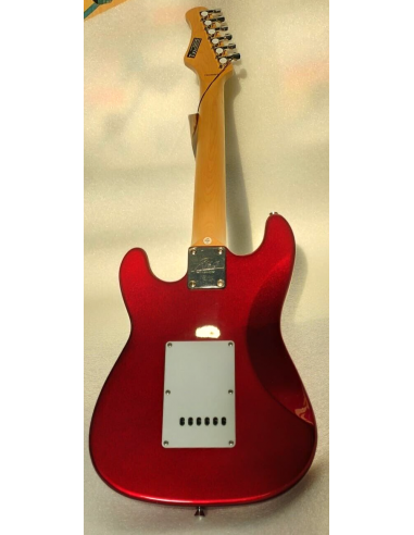 Eko Guitars ST-100 3/4 Chrome Red...