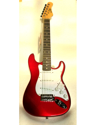 Eko Guitars ST-100 3/4 Chrome Red...