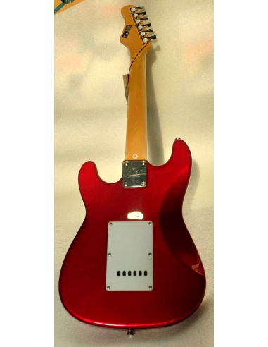 Eko Guitars ST-100 3/4 Chrome Red...