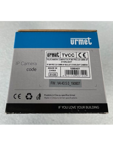 Telecamera Bullet Urmet 1099/401...