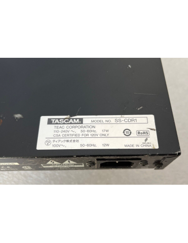 TASCAM SS-CDR1 REGISTRATORE A STATO...