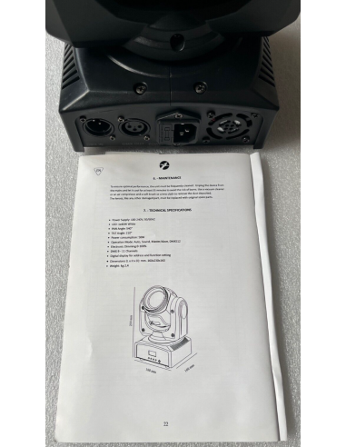 Sagitter SG SMTBEAM Testa mobile led...