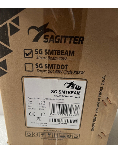 Sagitter SG SMTBEAM Testa mobile led...