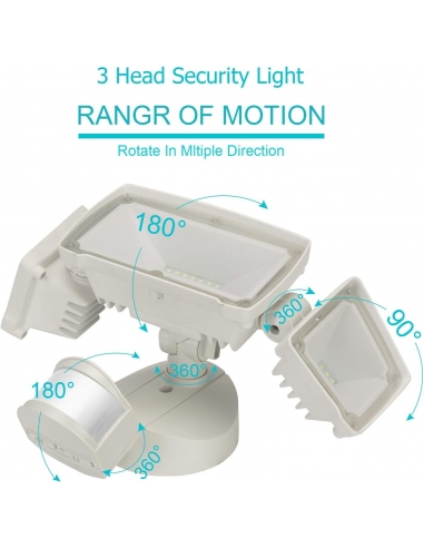 LEDMO Faretto Sicurezza LED Esterni...
