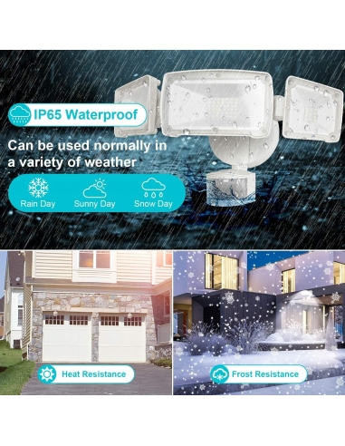 LEDMO Faretto Sicurezza LED Esterni...