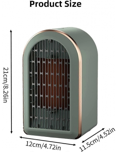 Mini Termoventilatore Riscaldatore...