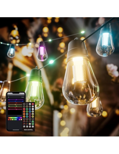 Lphianx S14 Catena Luminosa LED 15mt...