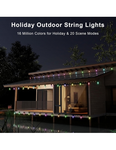 Lphianx S14 Catena Luminosa LED 15mt...