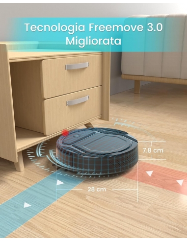 LEFANT M210P Robot Aspirapolvere...