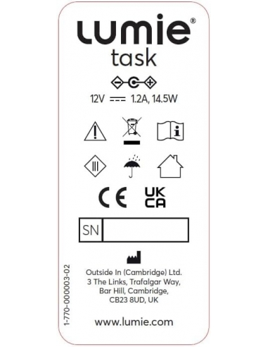 Lumie Task Lampada LED terapia luce...