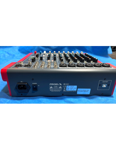 PROEL MQ12USB Mixer Compatto 12...