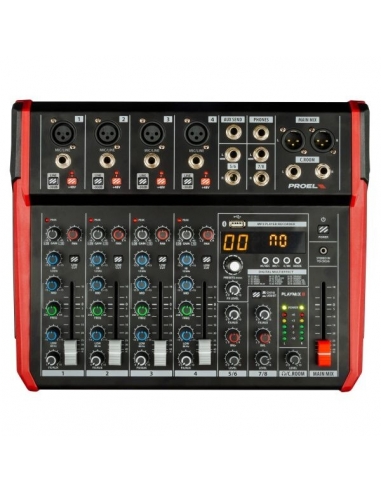 PROEL PLAYMIX8 Mixer compatto 8...
