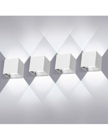 LEDMO 4 Pezzi Applique Da Parete...