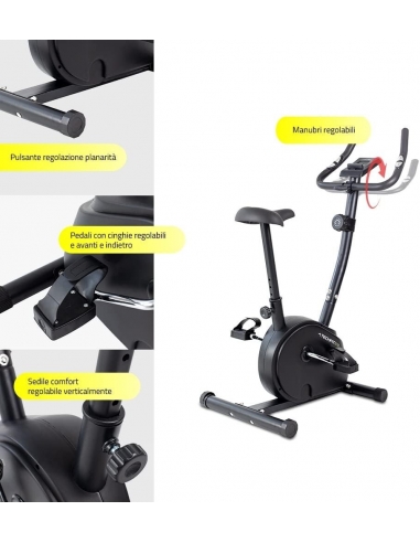 TechFit B250N Cyclette camera 8...